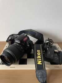 Nikon D60 + obiektyw + ładowarkę