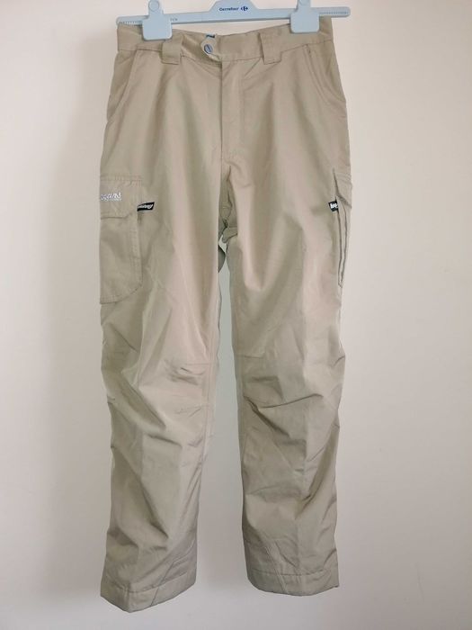 Oryginalne BERGANS of Norway Dermizax  spodnie trekkingowe bojówki