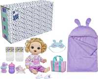 Baby Alive Bunny Sleepover Baby Doll.Бебі Аліве Зайка,спальний мішок