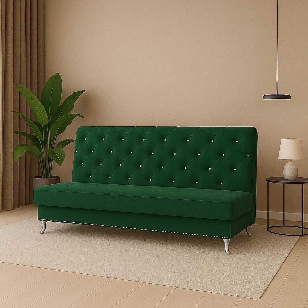 Wersalka Sofa Kanapa Diament Sprężyny Bonnell