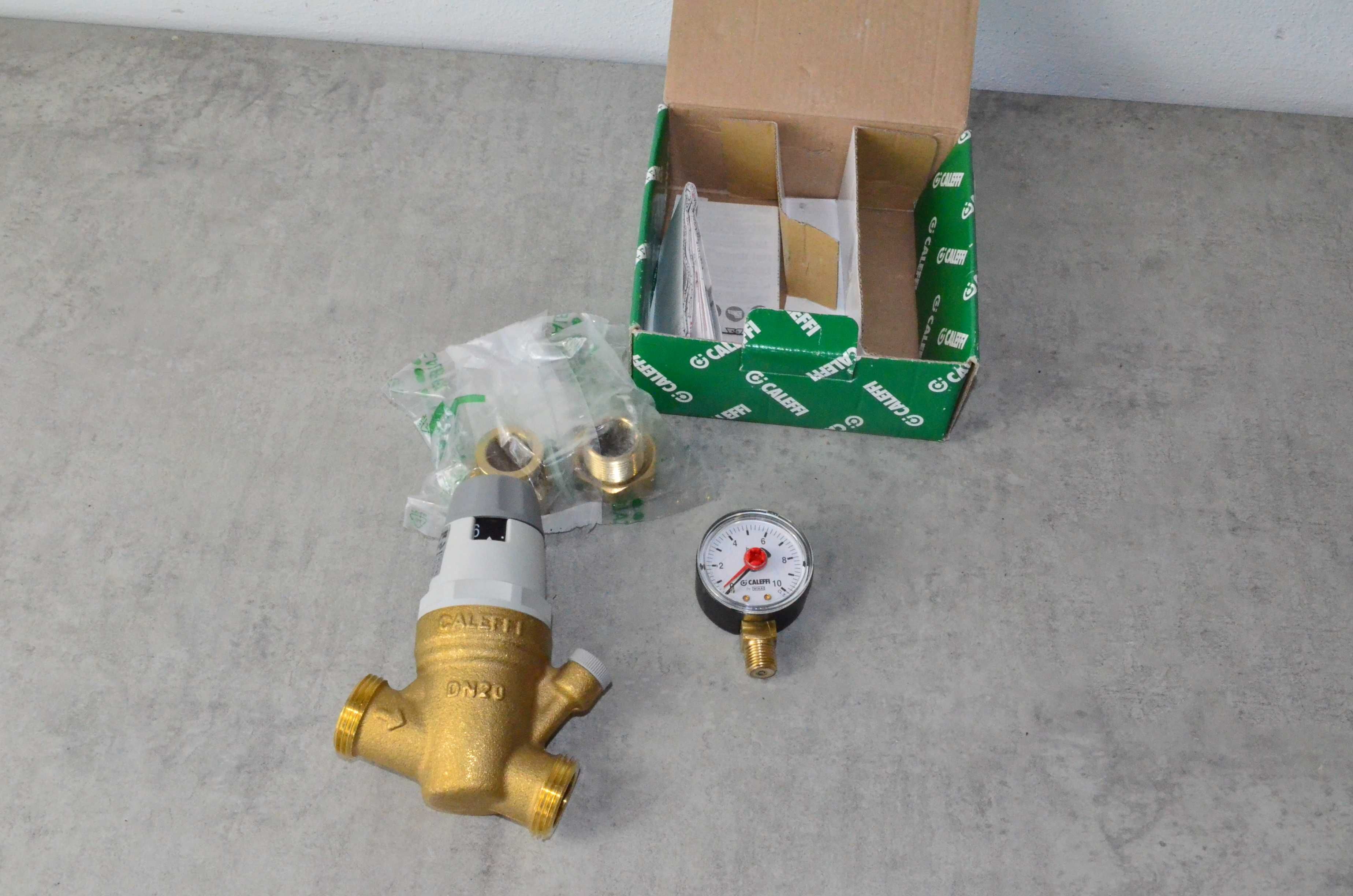 Regulator Ciśnienia z manometrem CALEFFI 3/4"