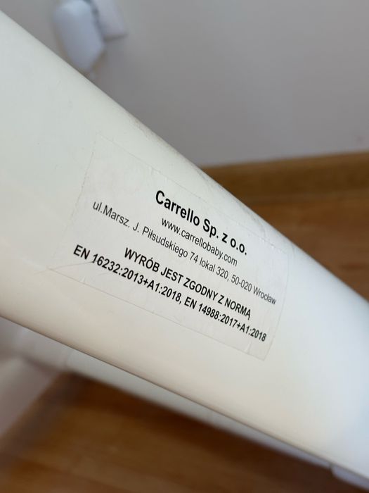 Carrello Cascata 3w1 - krzesetko do karmienia, hustawka i lezaczek