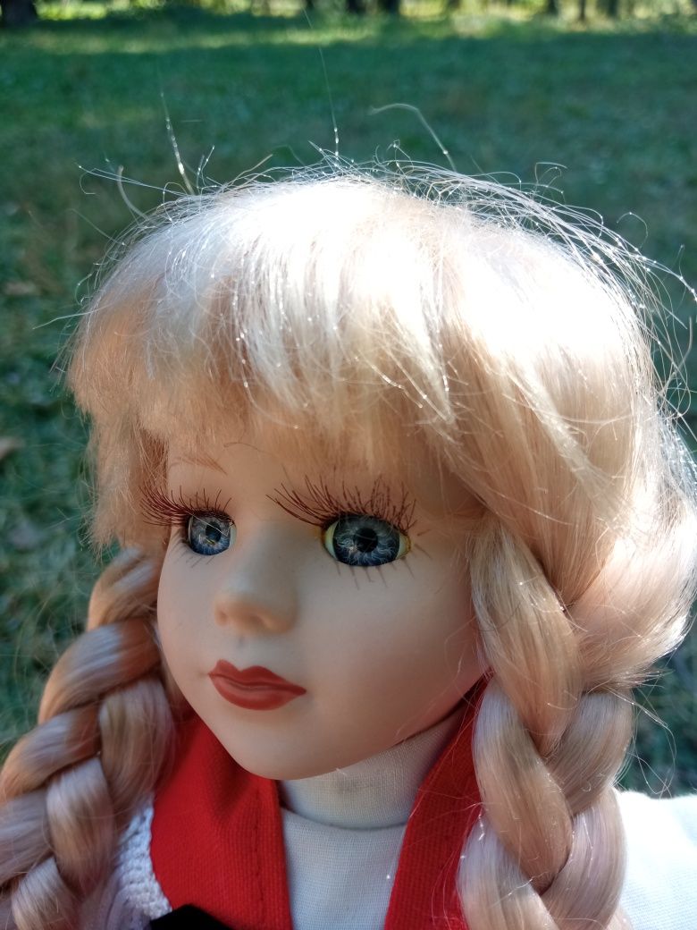 Лялька порцелянова колекційна Reinhart Faelens,лялька баварська фарфор