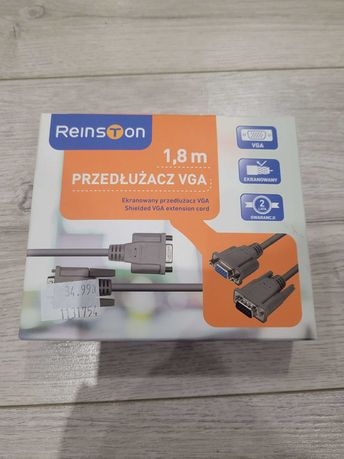 Reinston Przedłużacz VGA 1,8m