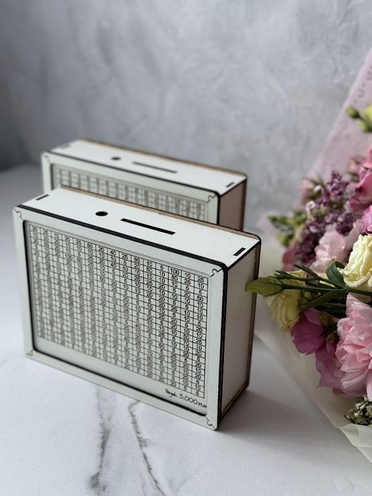 Skarbonka wykreślana na 5 000, 10 000 тис