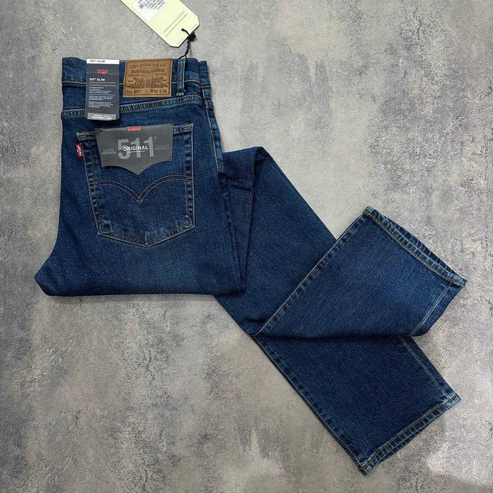 Класичні чоловічі завужені джинси Levi's 511(розмір-34)