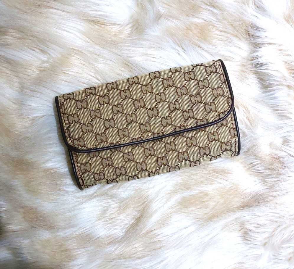 piękny elegancki portfel torebka kopertówka ,modny wzór 20 cm x 13 cm