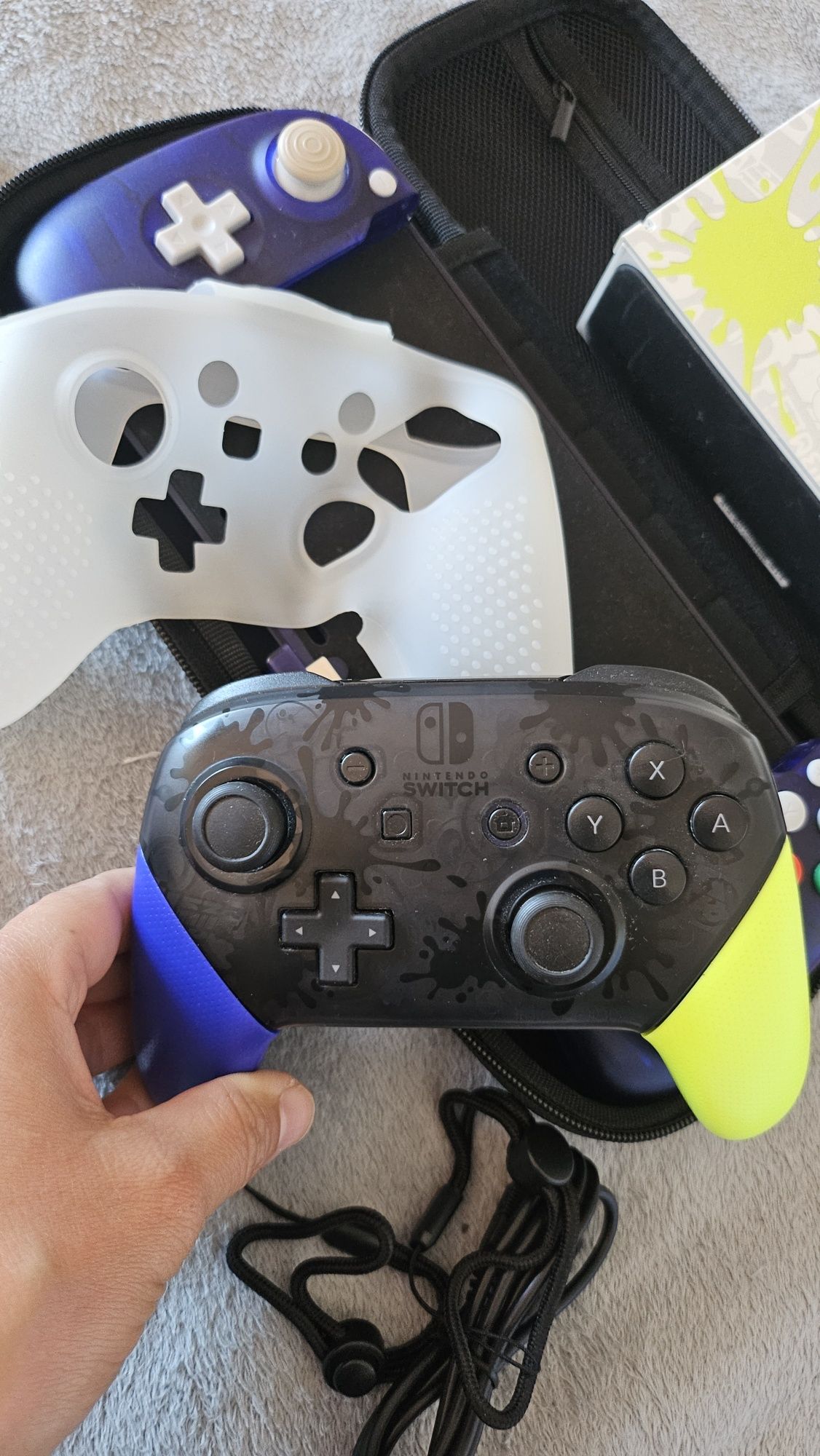 Switch oled desbloqueado completo jogos acessorios