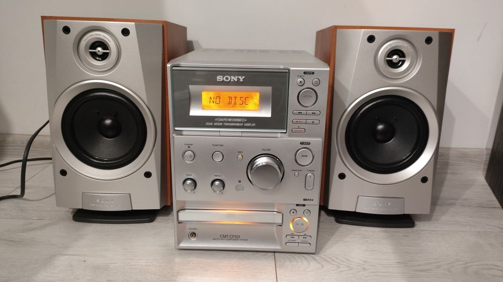 Mini wieża Sony CMT-CP101 plus głośniki