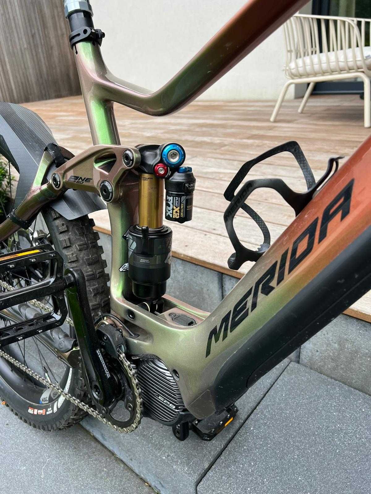 rower elektryczny górski full MTB Merida eONE-SIXTY 10K karbon Shimano