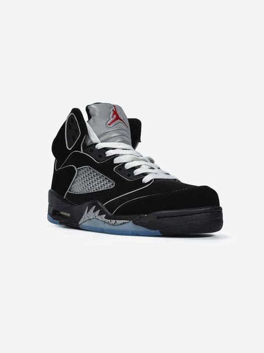 Мужские кроссовки Nike Air Jordan 5 Retro "Black/Blue" 40-45