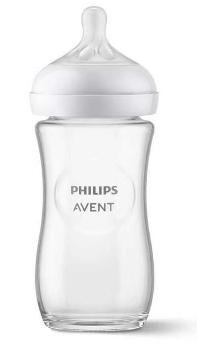 Philips Avent Szklana Butelka Responsywna Natural 240ml. SCY933/01