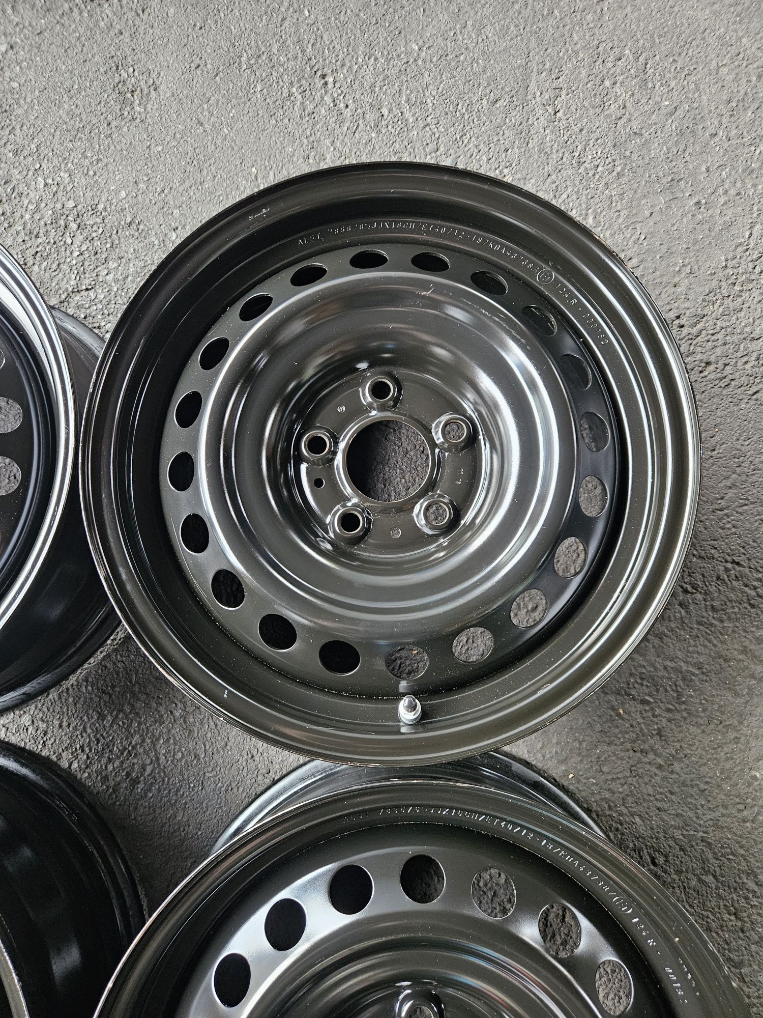 Felgi Stalowe Nissan Qashqai z Czujnikami 16 Cali 5x114.3 6.5J16 ET40