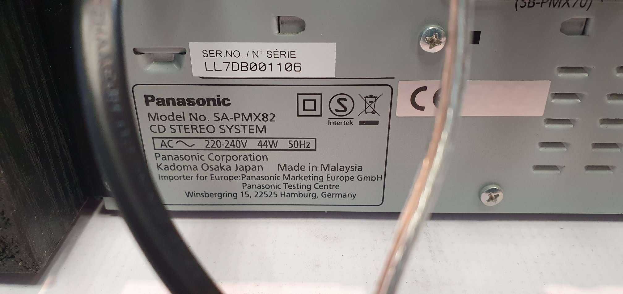 Wieża Panasonic SA-PMX82 DAB+ --- Komis Madej Gorlice ---