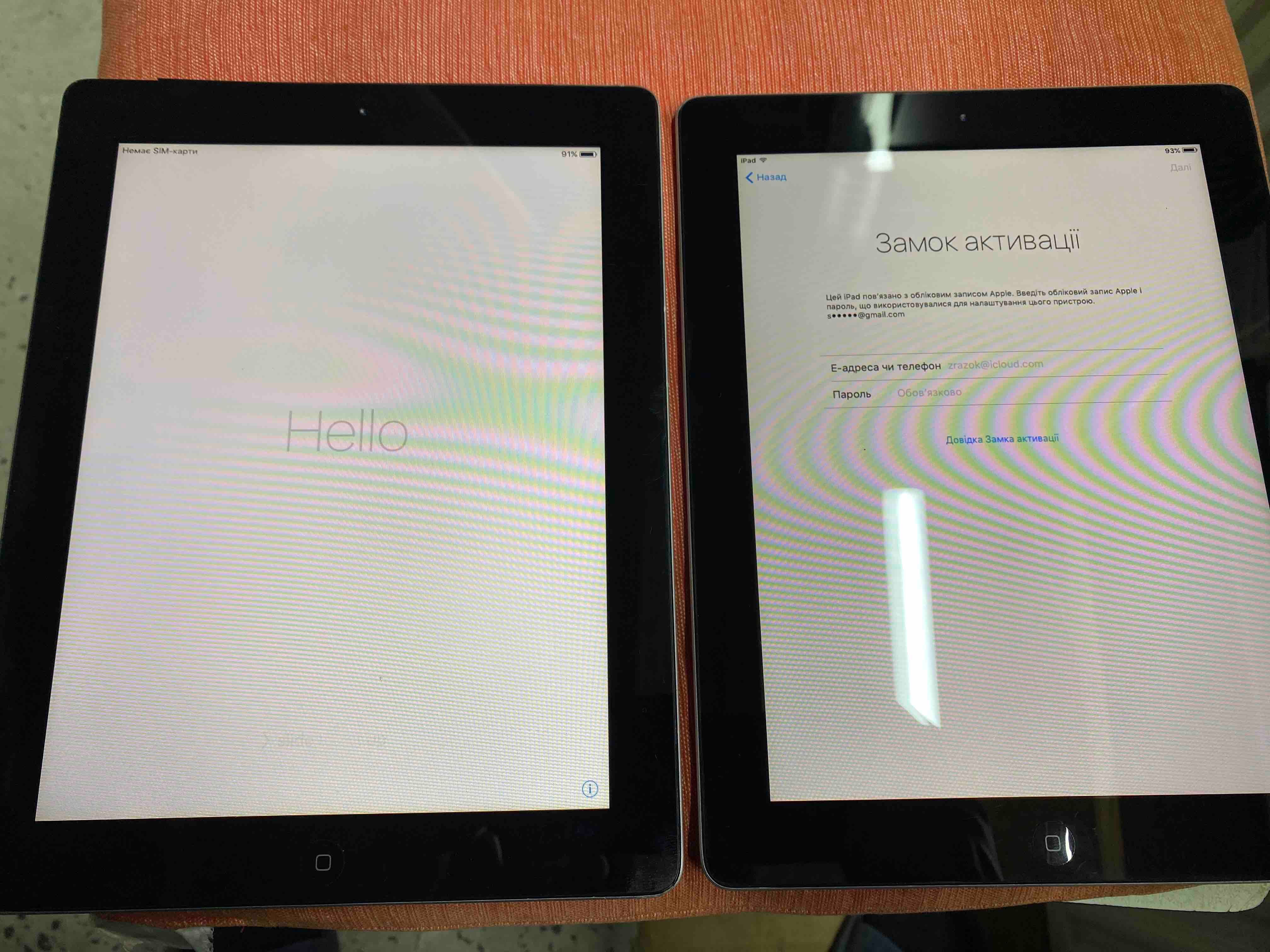 Apple iPad 2, 2шт (А1395, А1396)