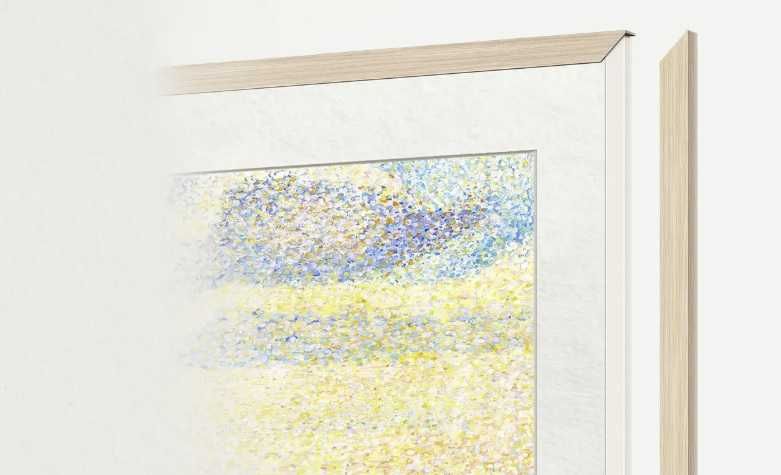 Telewizor QLED TCL NXT Frame 55A300W 4K UHD 120 Hz, System: Google TV