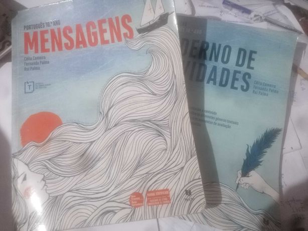 Livro de Português "Mensagens" 10º Ano