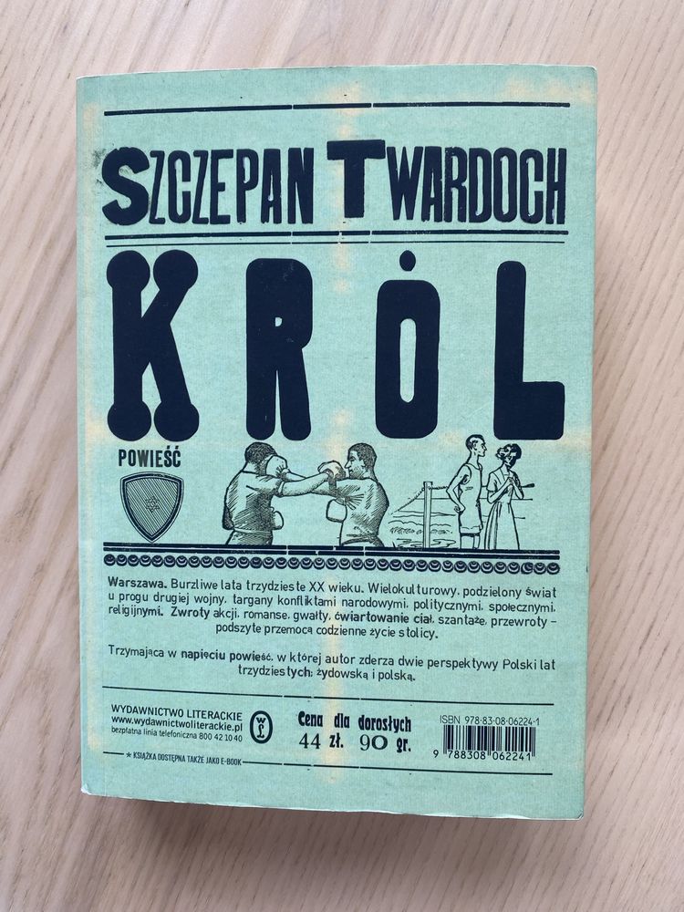 Książka - Król - Twardoch Szczepan