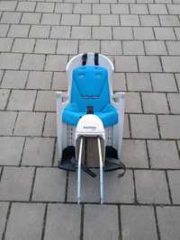 Fotelik rowerowy Hamax Sleepy szaroniebieski+uchwyt fotelikoworowerowy