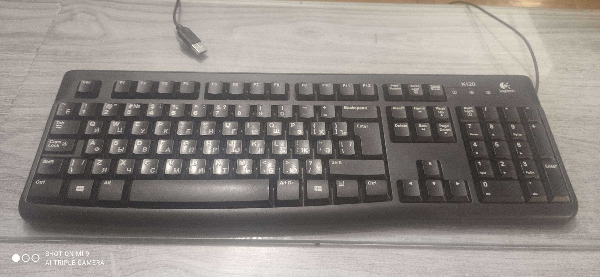 Клавіатура Logitech k 120