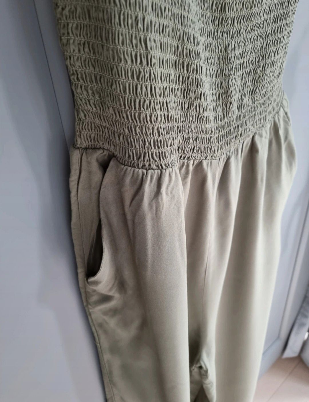 Nowy oliwkowy khaki długi kombinezon H&M 158 cm 12-13 lat