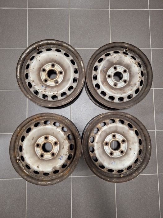 Felgi stalowe 15" - 6Jx15H2 ET47 - VW, SEAT, SKODA, AUDI