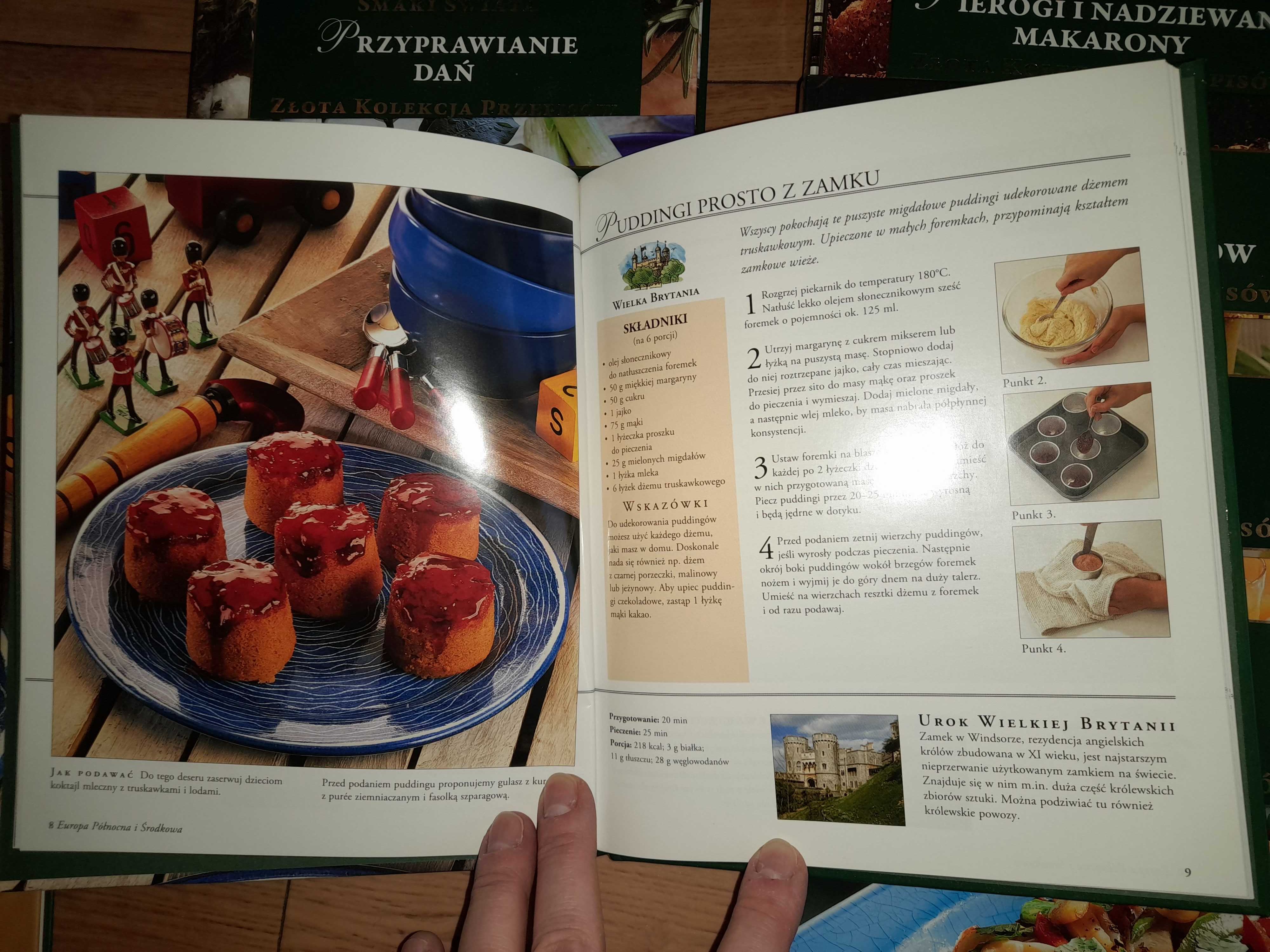 Książki kucharskie - kolekcja Smaki Świata