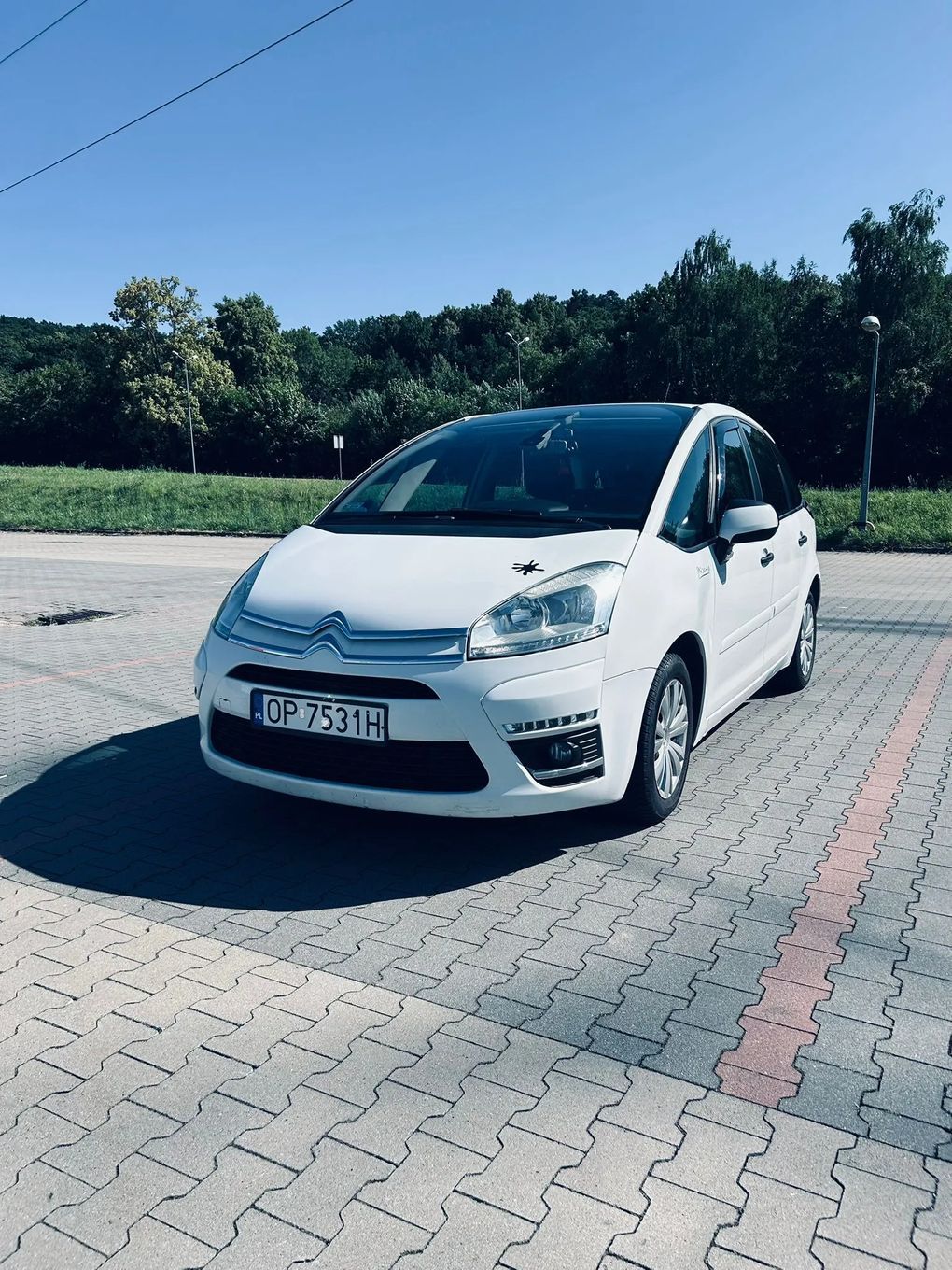 Citroën C4 Picasso zadbany , bogata wersja - długie opłaty