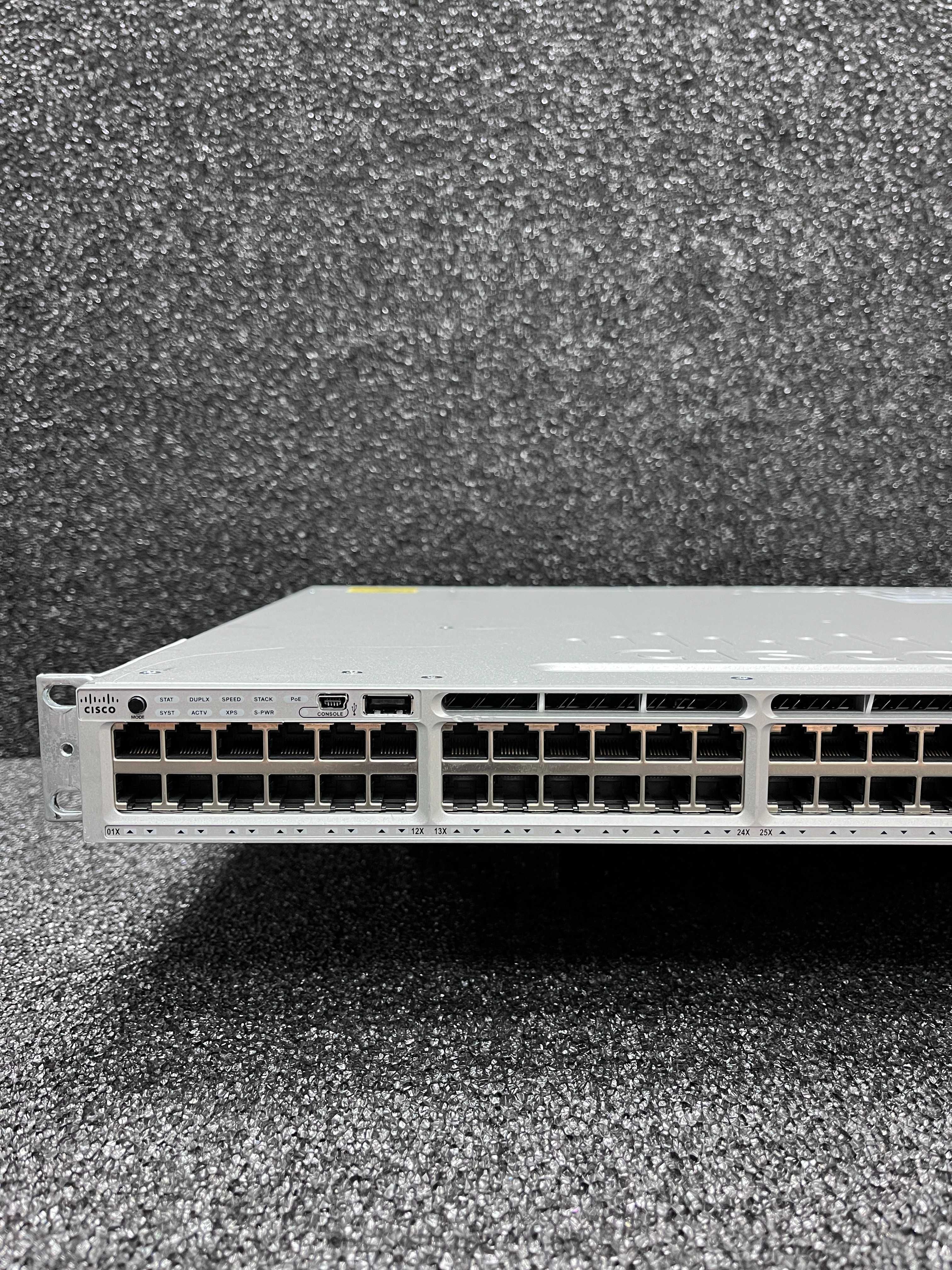 Гігабітний комутатор Cisco WS-C3850-48P-E - Юнісфера