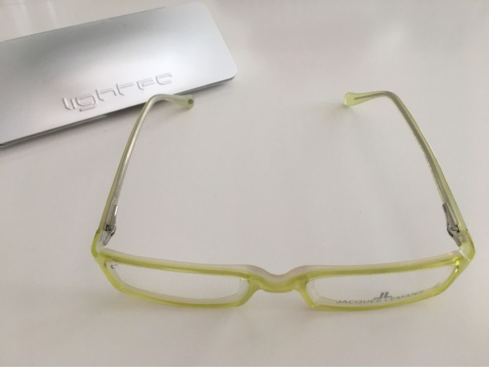 Oculos amarelo Limão