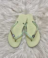 Chinelos Havaianas Olho Turco 37/38