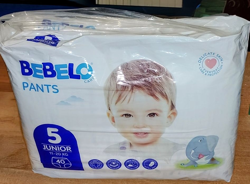 Pieluchomajtki Bebelo r.5