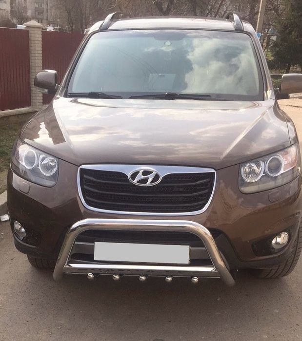 Кенгурятник для Хундай Санта Фе/Кенгурятник Hyundai Santa Fe 2006+