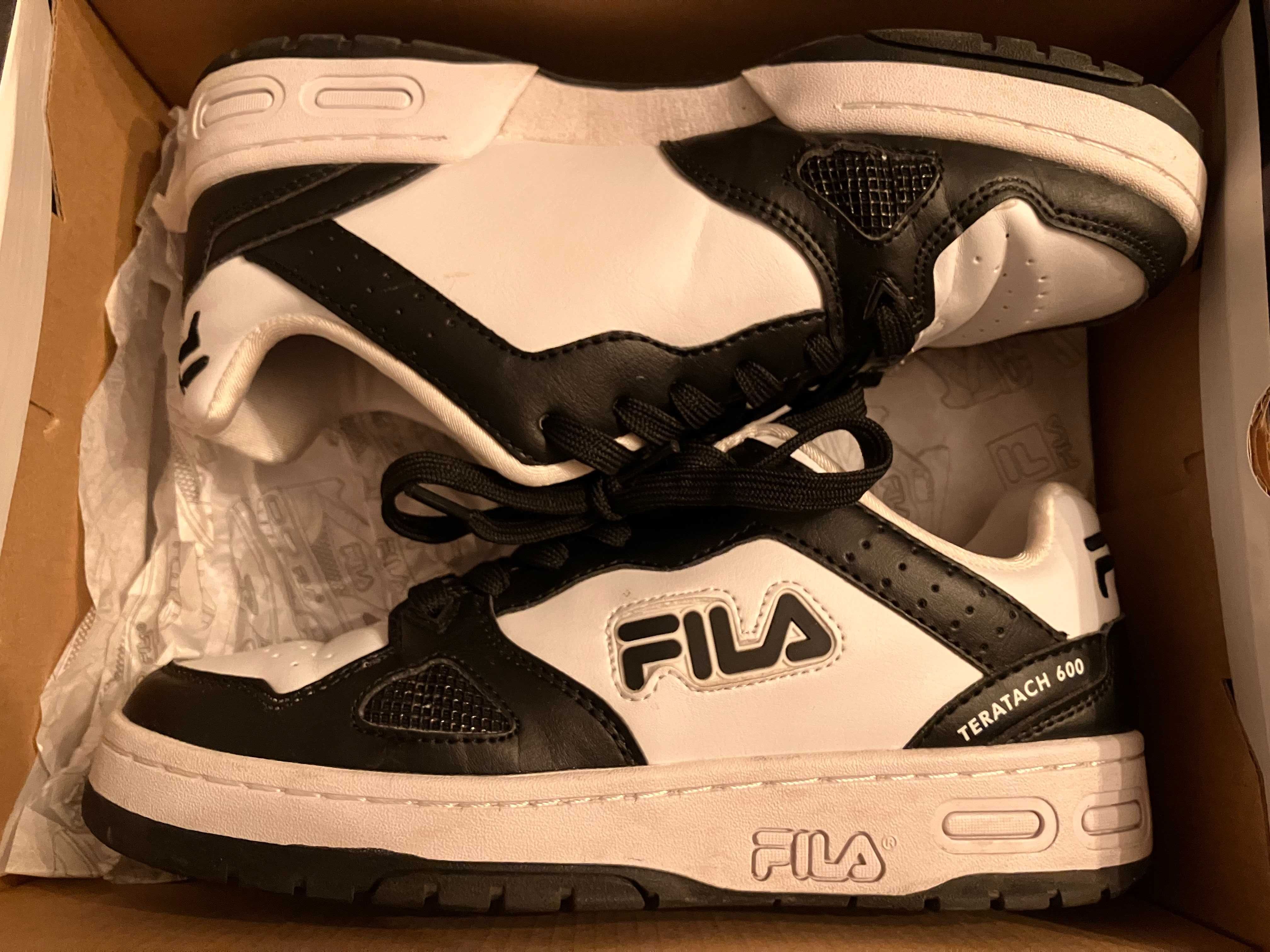 FILA TERATACH 600 sneakersy  różowe/czarne