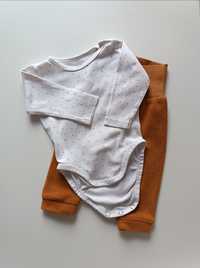 Body + Bezuciskowe polarowe spodnie H&M

# Rozmiar: 62
# Stan: bardzo