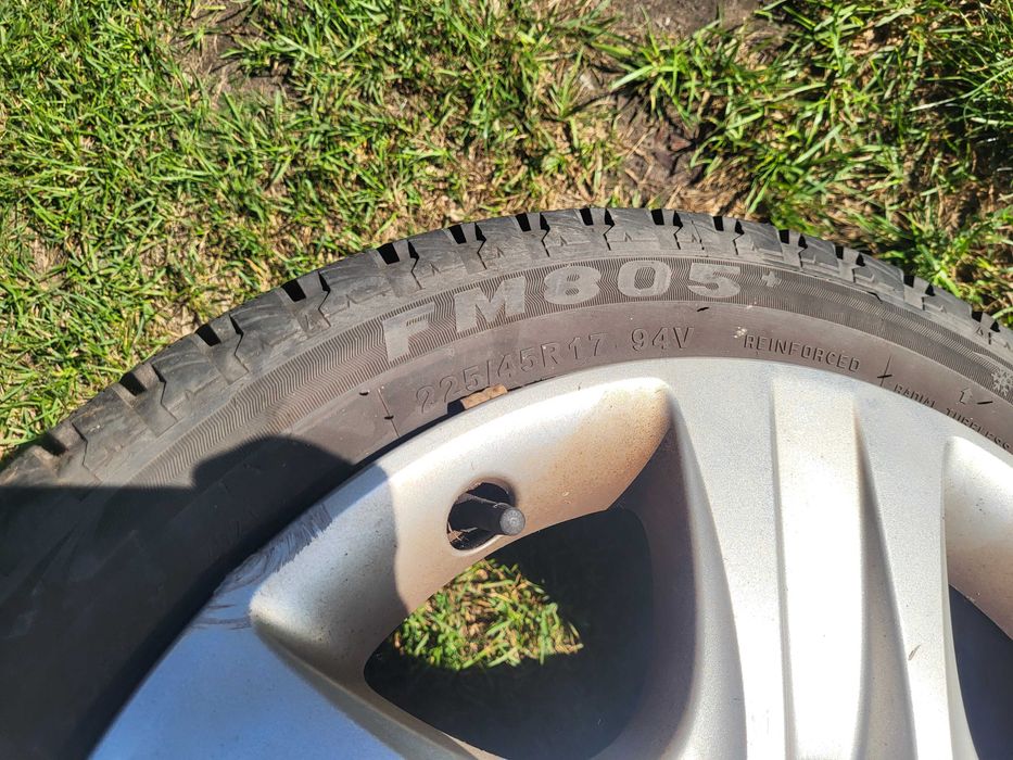 Opel Insignia koła 17 zimowe zimówki 225/45/17 5,5mm 5x120 BMW E36 E46