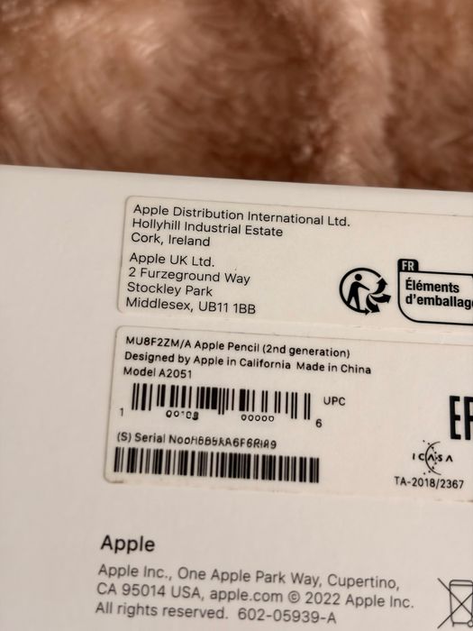 Apple pencil segunda geração