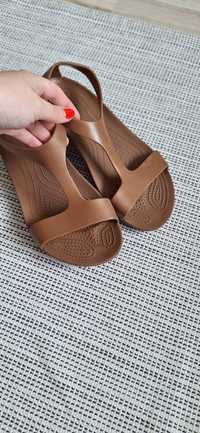 Crocs Sandały Serena Sandal W 205469 Brązowy W6 36