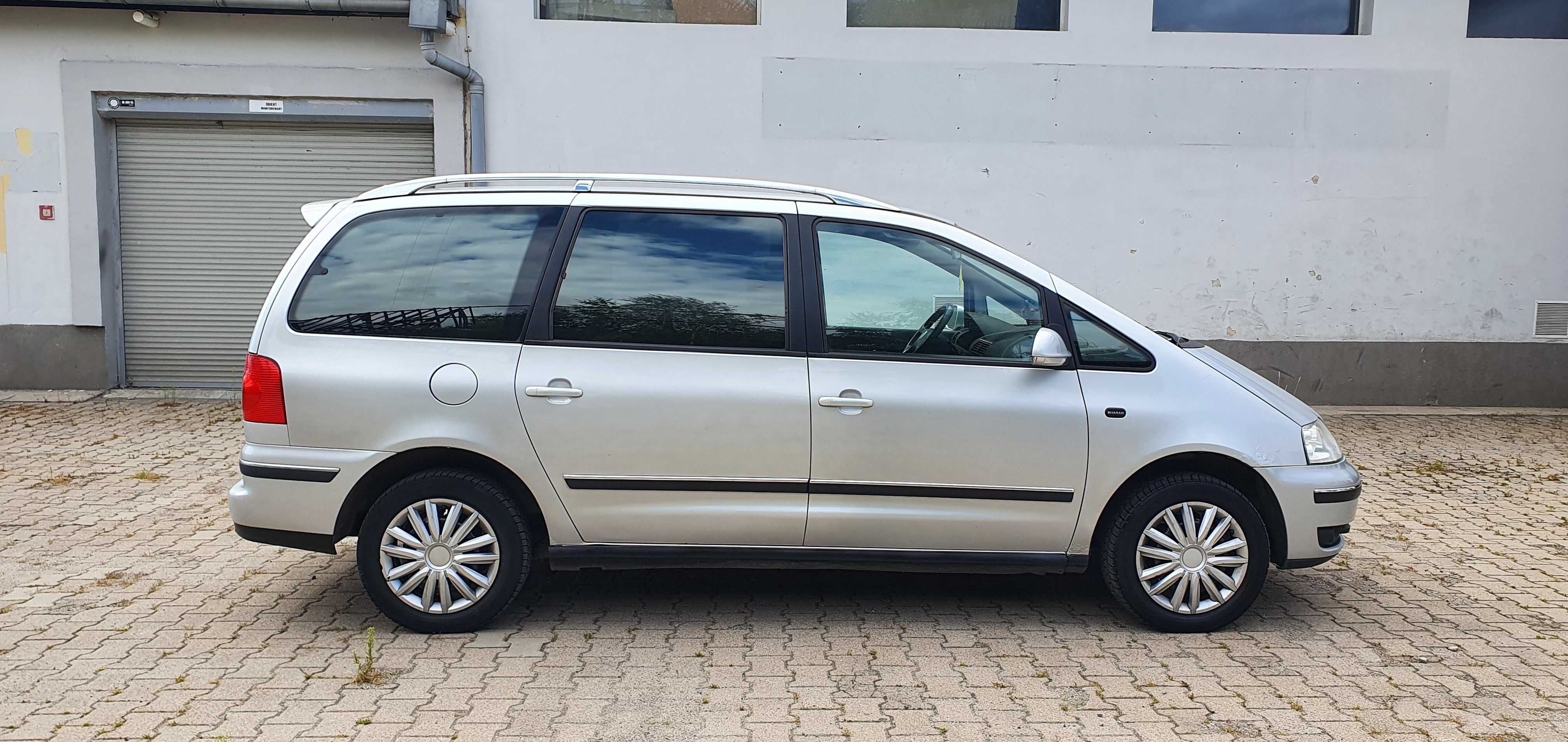 VW Sharan LIFT 2.0TDi 140KM, 7-osób, 6-biegów, Klimatronik, 2007r
