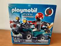 Playmobil 6879 - Przestępca z Quadem. NOWE