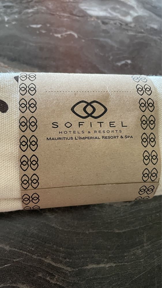 Сумка тканевая, пляжная фирменная sofitel