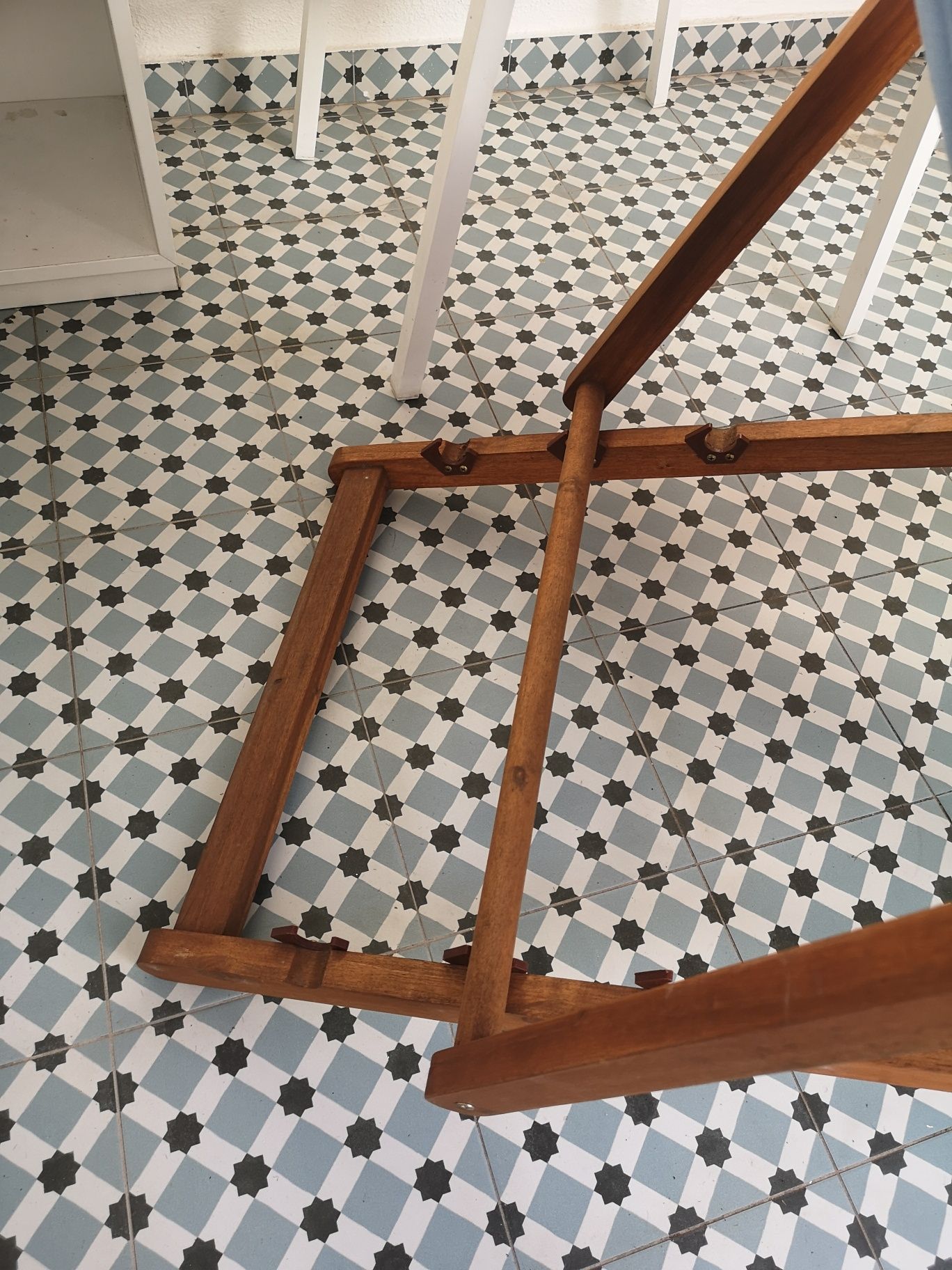 Cadeiras dobráveis de terraço/jardim (2x)