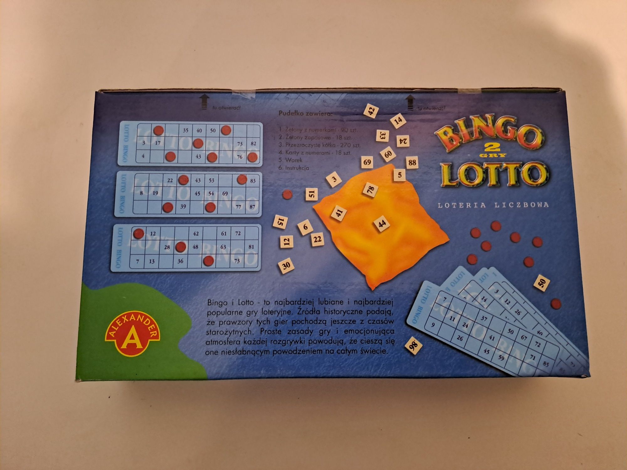 Gra bingo, lotto