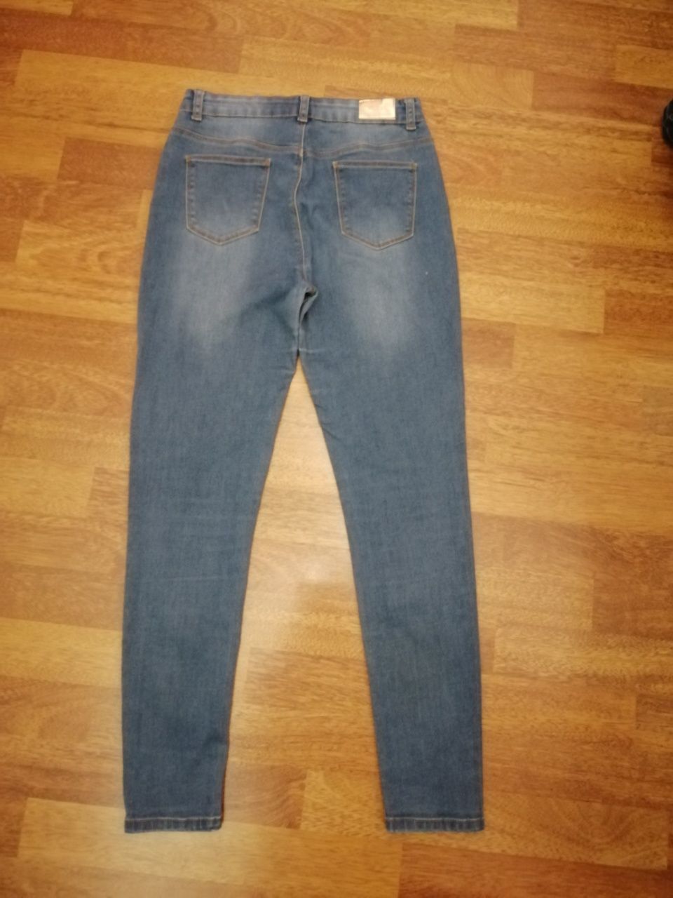 Calças de ganga azuis Denim Co, Skinny, 14-15 anos