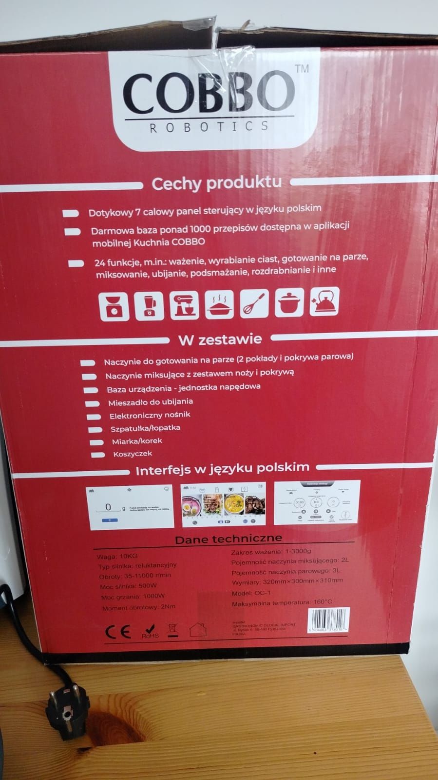Robot kuchenny Cobbo 7