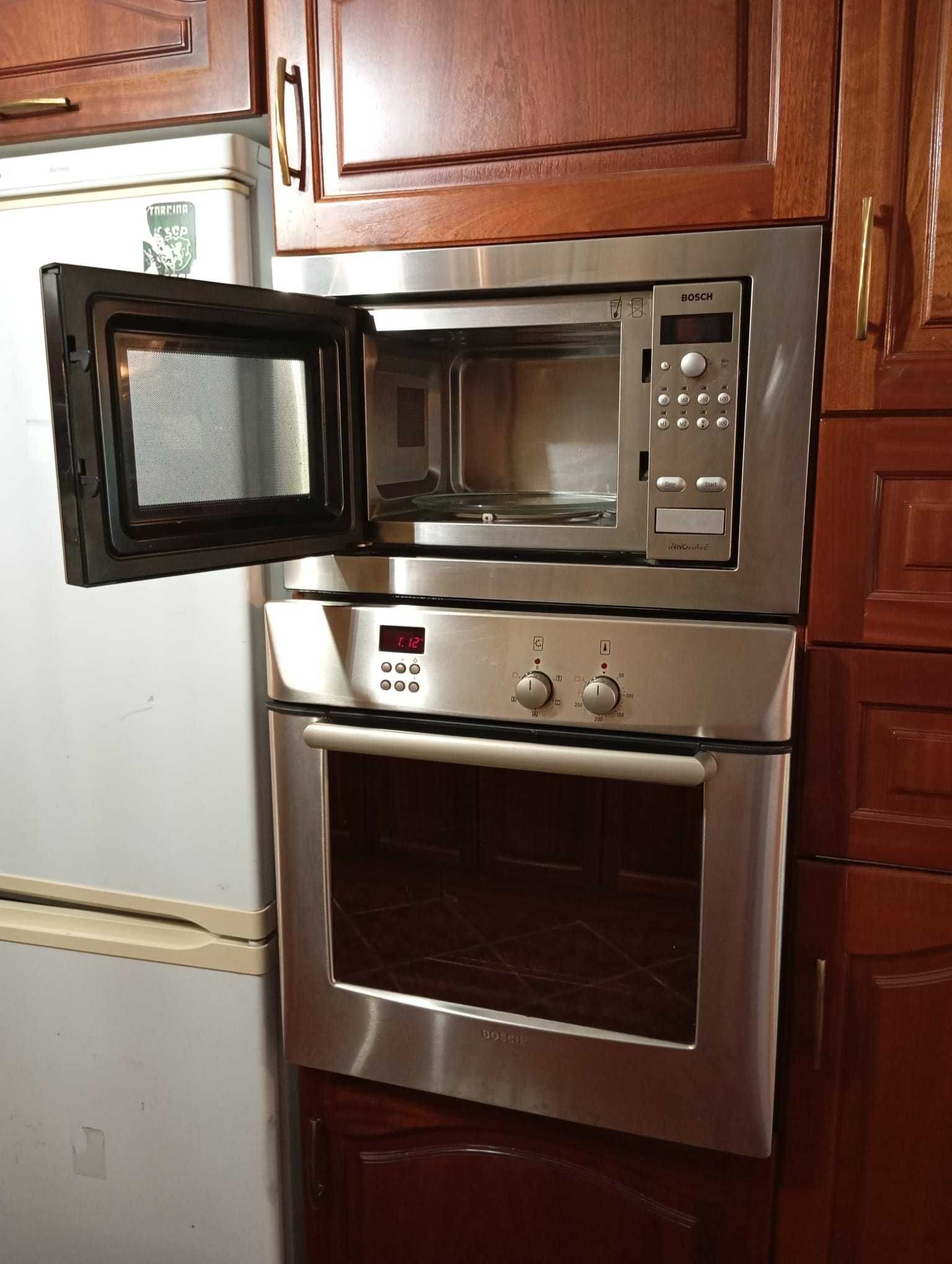 Microondas e Forno Bosch encastrados