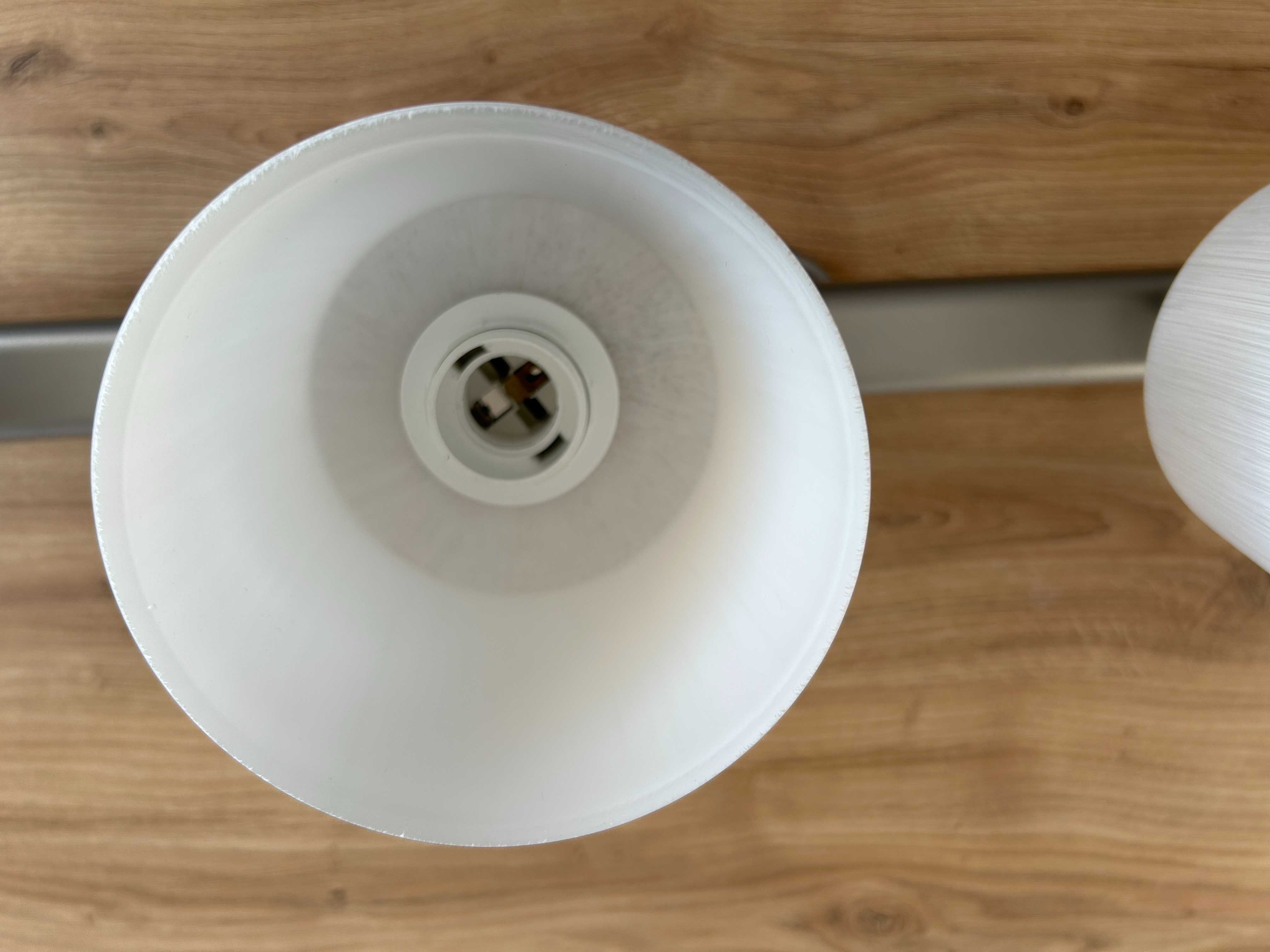Lampa Sufitowa 3-Punktowa KAJA K-3215 Satyna Klosze Szkło