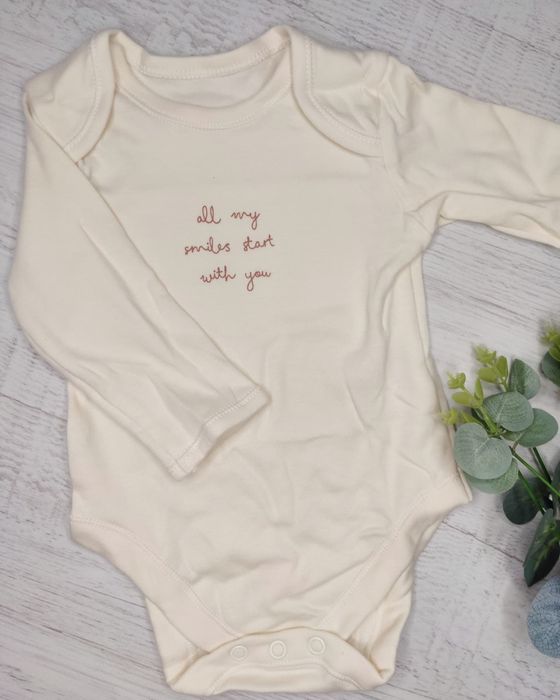 Боді з довгим рукавом для дівчаток George