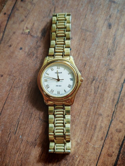 Zegarek damski Tissot PR 50 złoty
