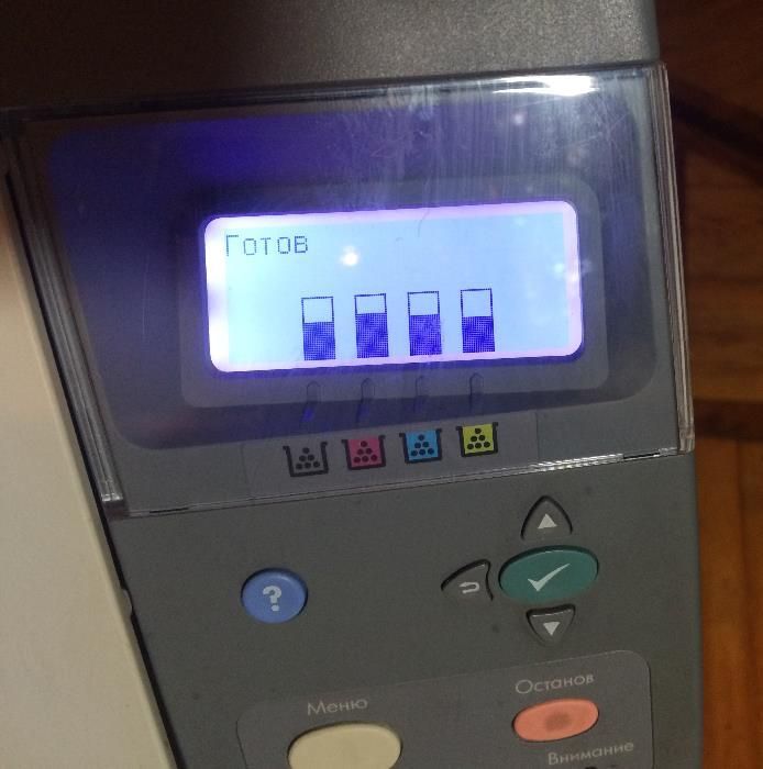 принтер на запчасти HP Color LJ 4700dn